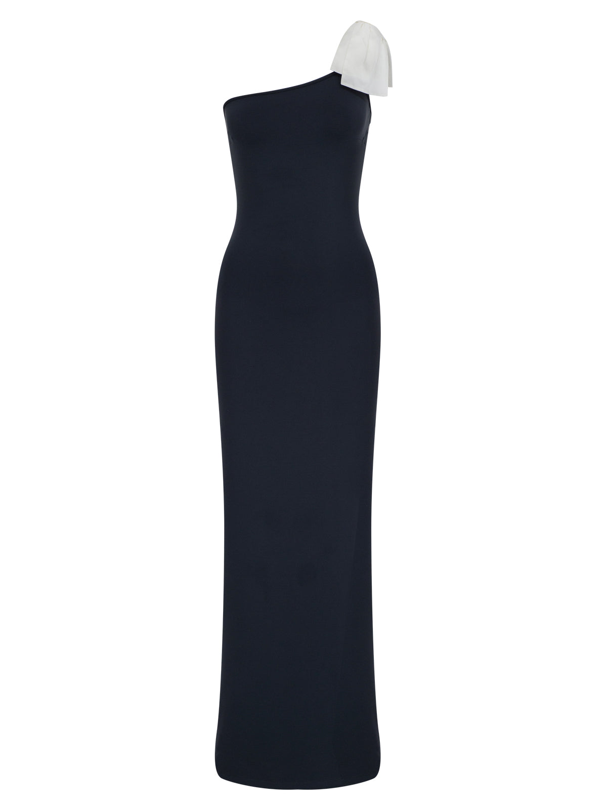 Ribbon Scuba Maxi Dress