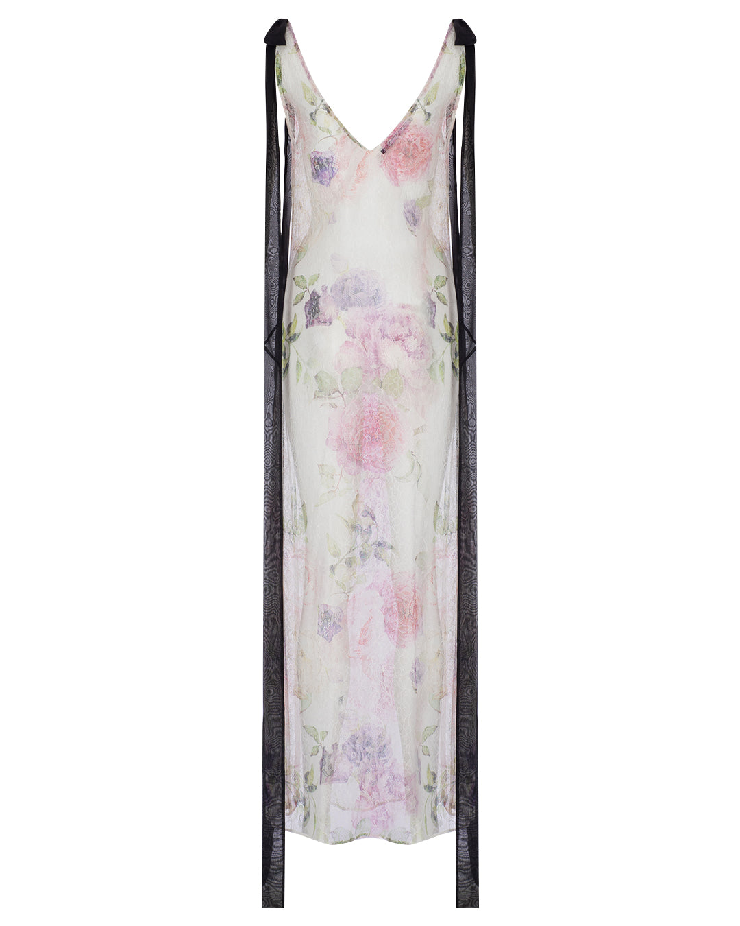 Rose Lace Maxi Dress