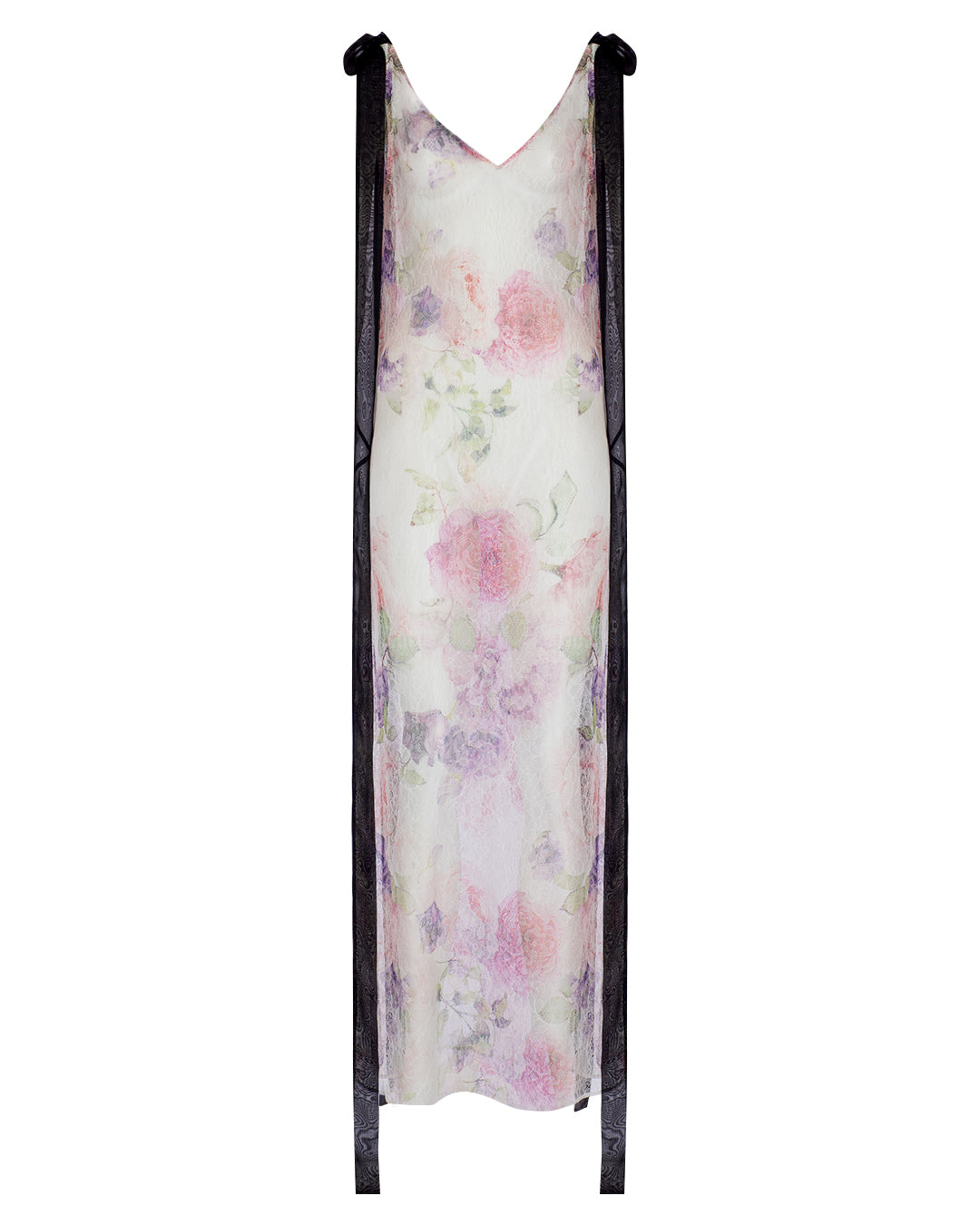 Rose Lace Maxi Dress