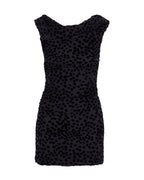 Ruched Silk Heart Dress