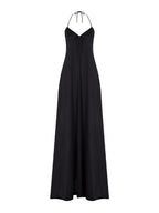 Sateen Lace Maxi Dress