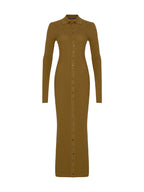 Semi Sheer Knit Dress