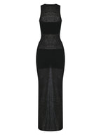Sheer Mohair Midi Dress