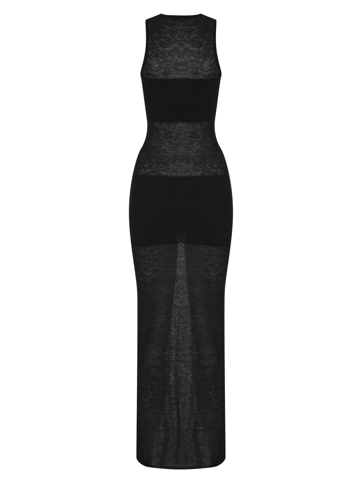 Sheer Mohair Midi Dress