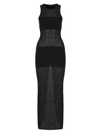 Sheer Mohair Midi Dress