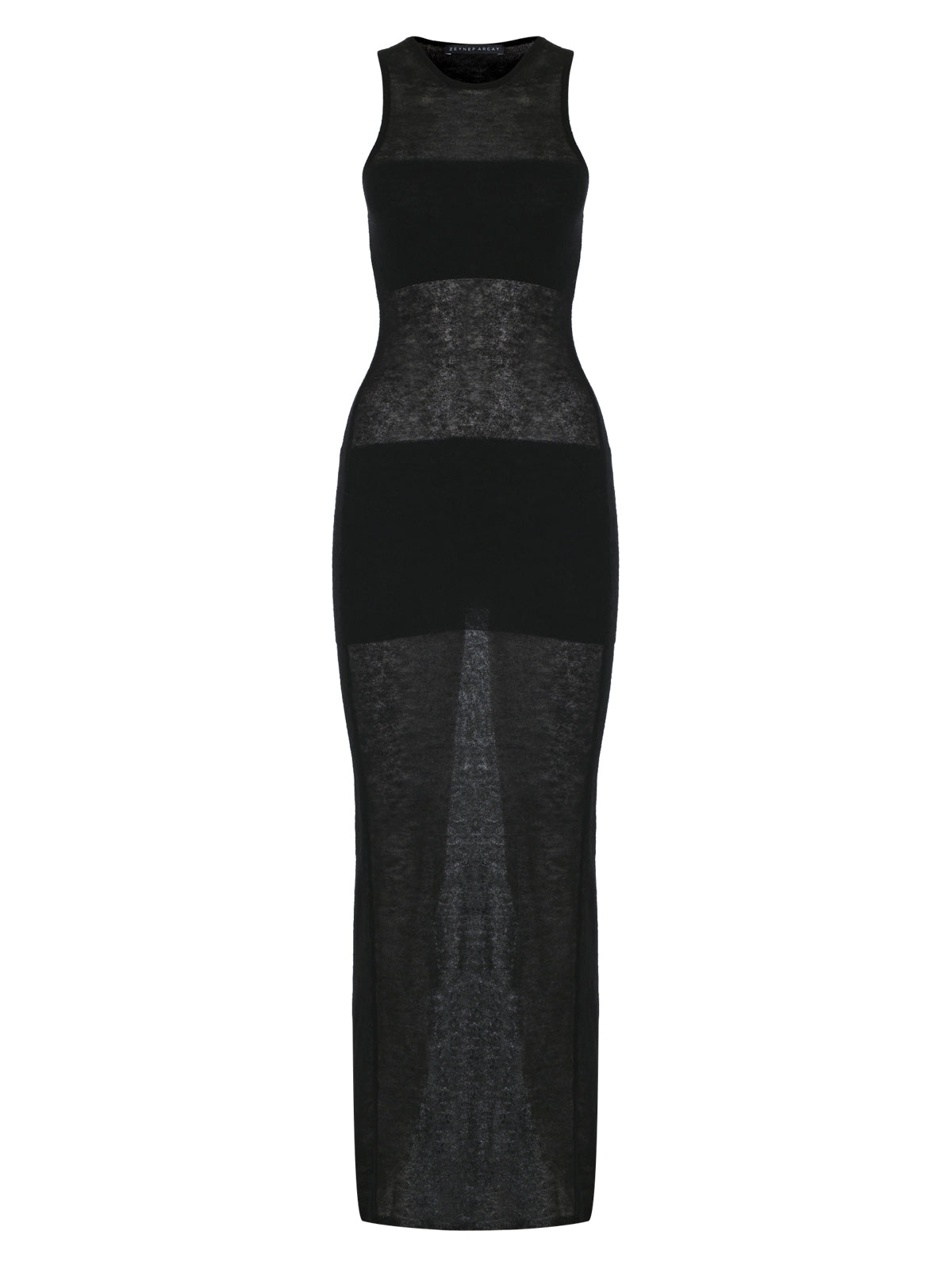 Sheer Mohair Midi Dress