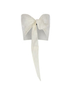 Silk Cotton Bow Bustier