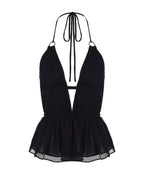 Silk Chiffon Helen Top