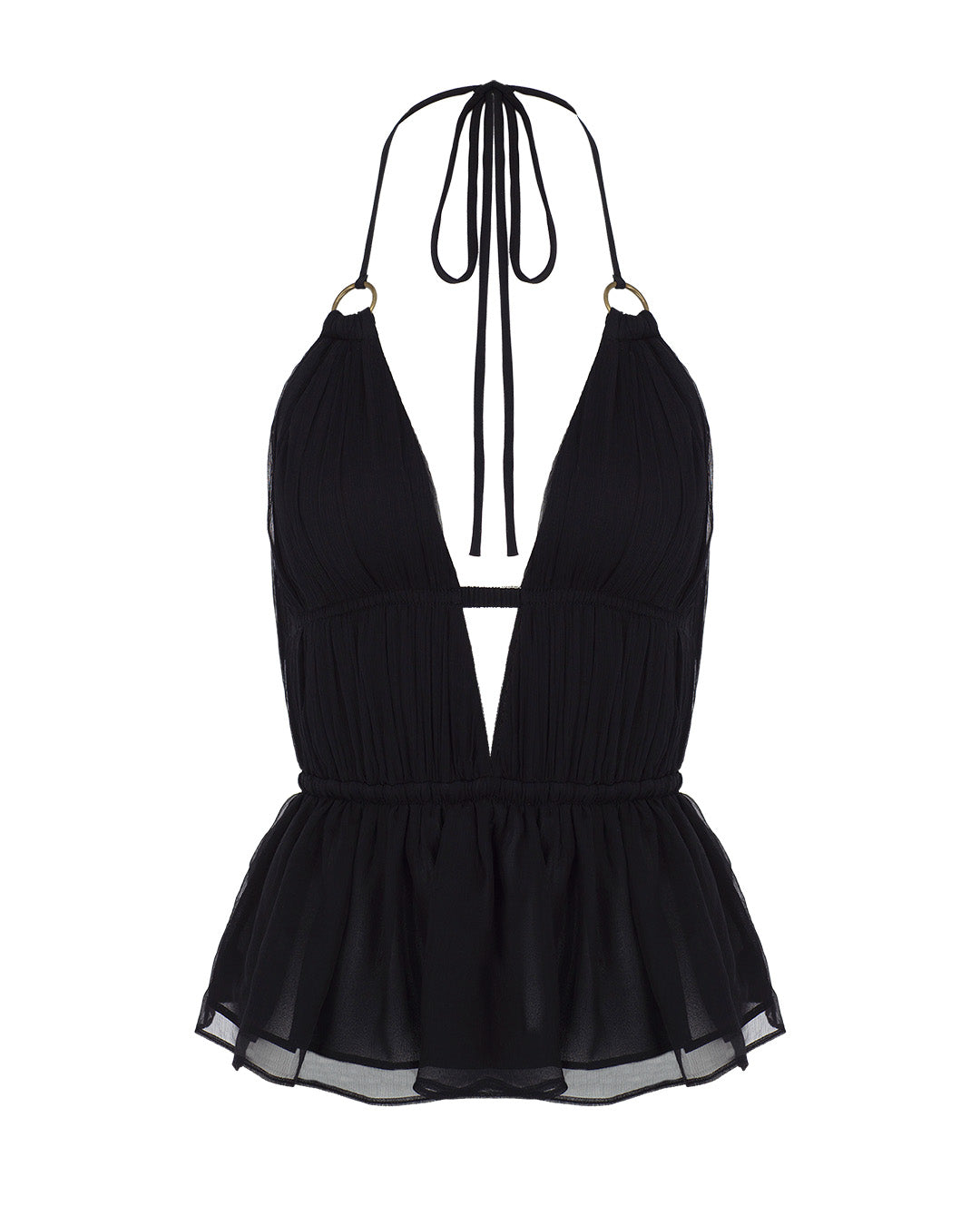 Silk Chiffon Helen Top