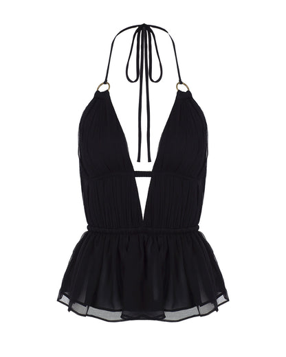 Silk Chiffon Helen Top