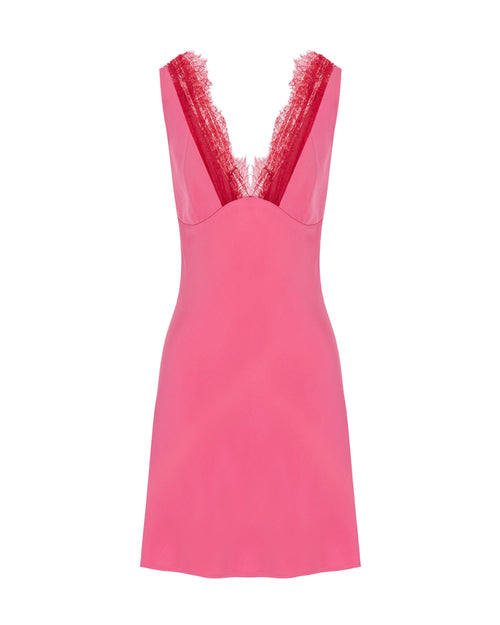 Zeynep Arçay Resort 2026 - Silk Lace Mini Dress