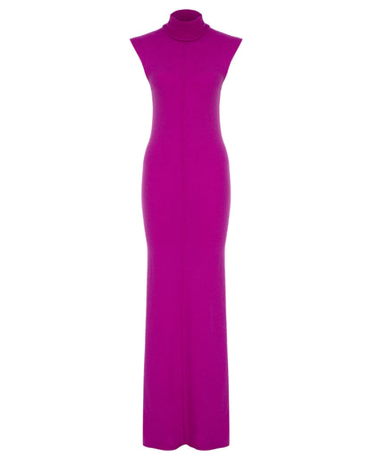 Sleveless Cashmere Maxi Dress