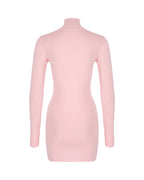 Zeynep Arçay Resort 2026 - Slit Mini Knit Dress