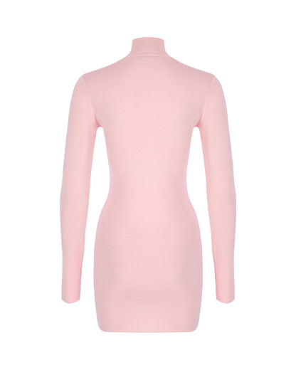 Zeynep Arçay Resort 2026 - Slit Mini Knit Dress