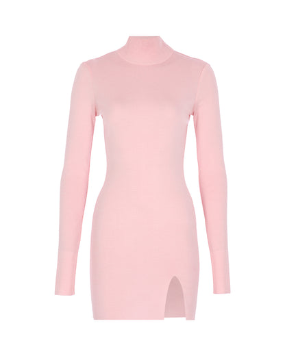 Zeynep Arçay Resort 2026 - Slit Mini Knit Dress