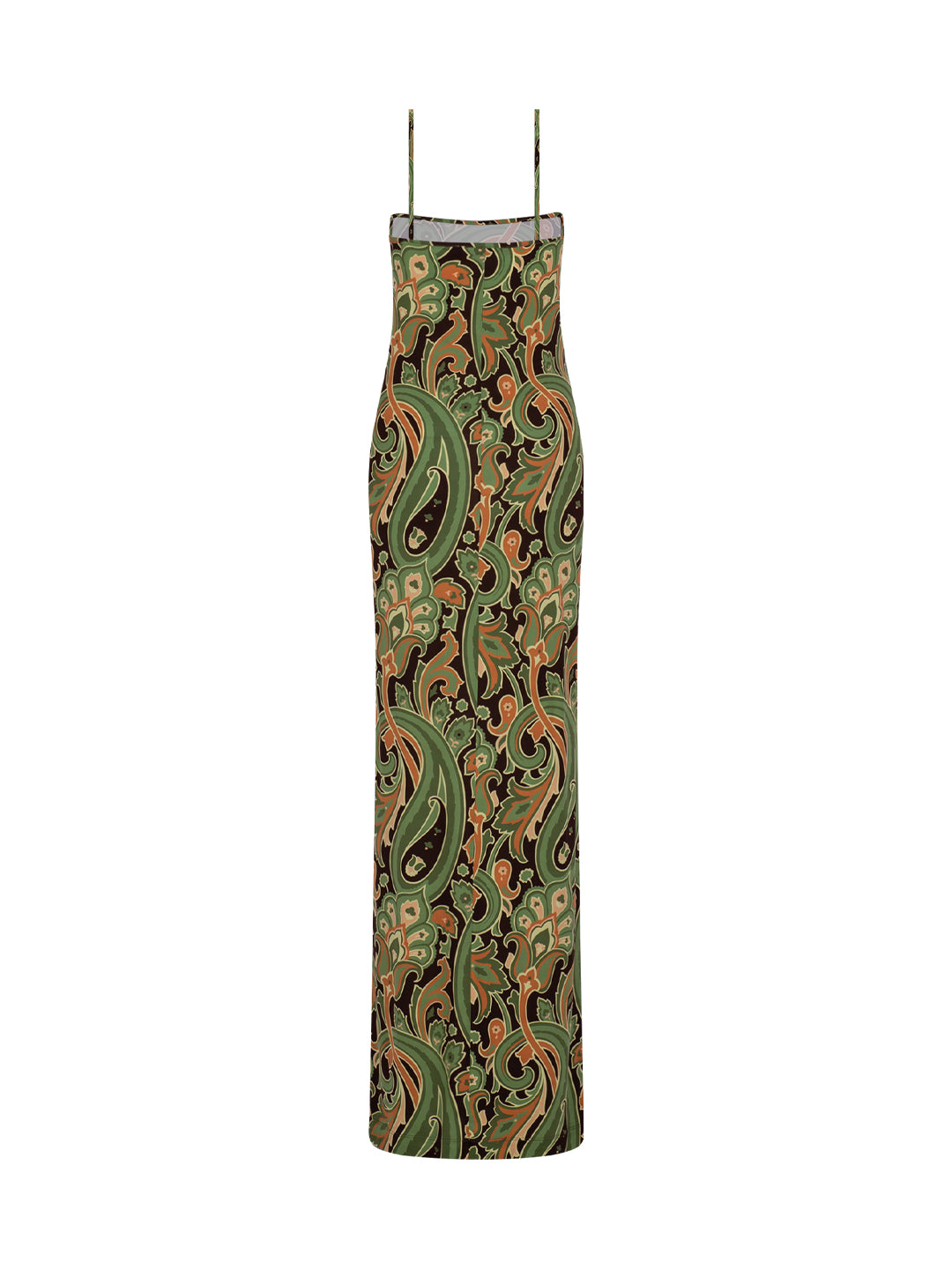 Spaghetti Maxi Jersey Dress 