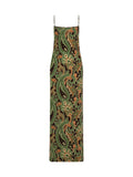 Spaghetti Maxi Jersey Dress 