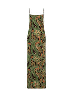 Spaghetti Maxi Jersey Dress 