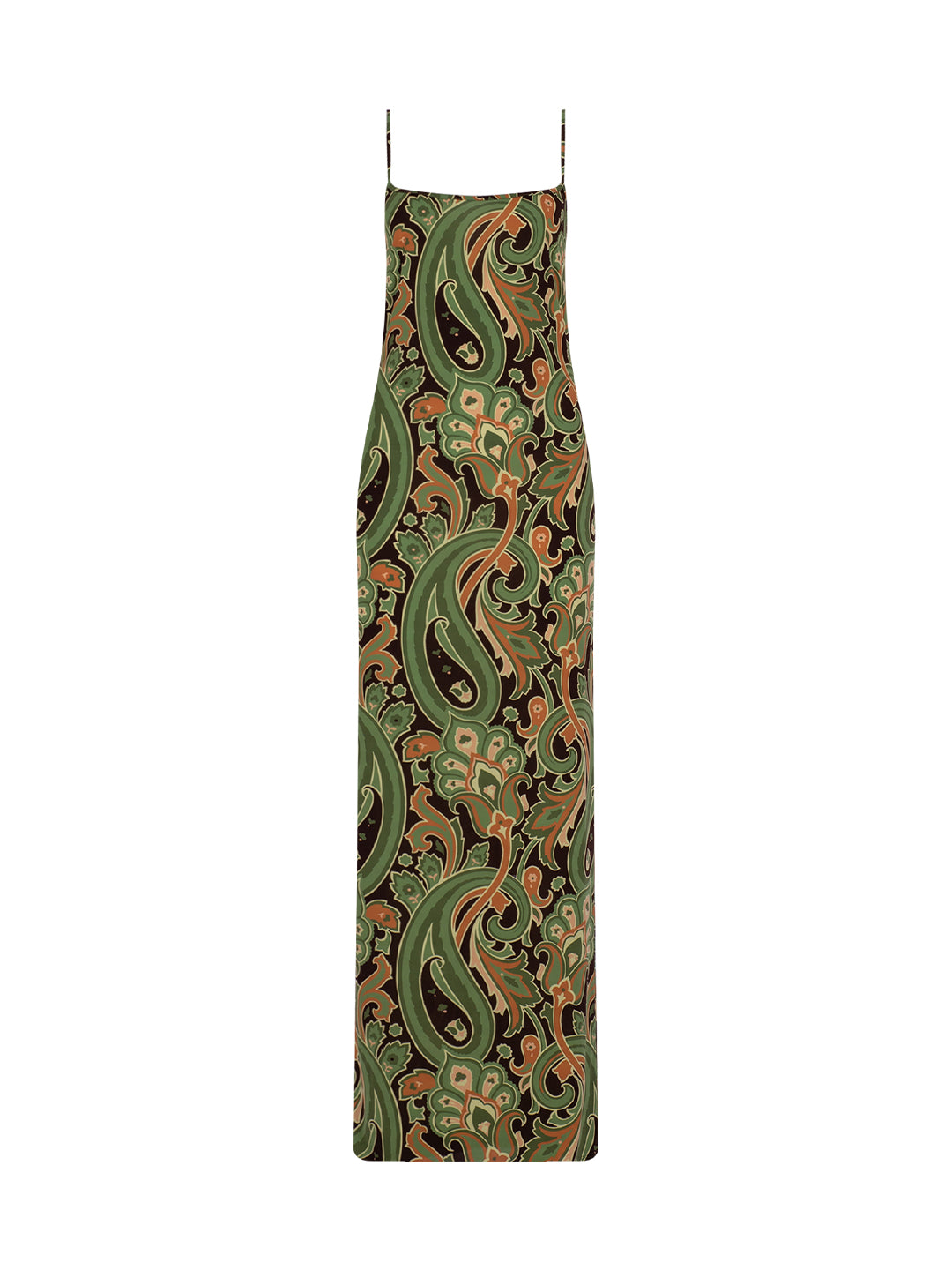 Spaghetti Maxi Jersey Dress 