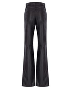 Straight Cut Leather Pants