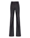 Straight Cut Leather Pants