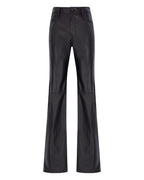 Straight Cut Leather Pants