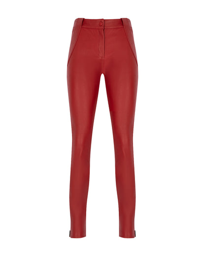 Zeynep Arçay Resort 2026 - Stretch Leather Cool Pants