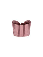 Striped Bow Bustier