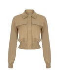 Suede Pilot Jacket