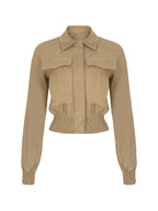 Suede Pilot Jacket