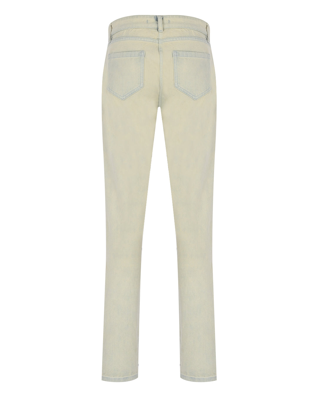 Suede/Denim Pants