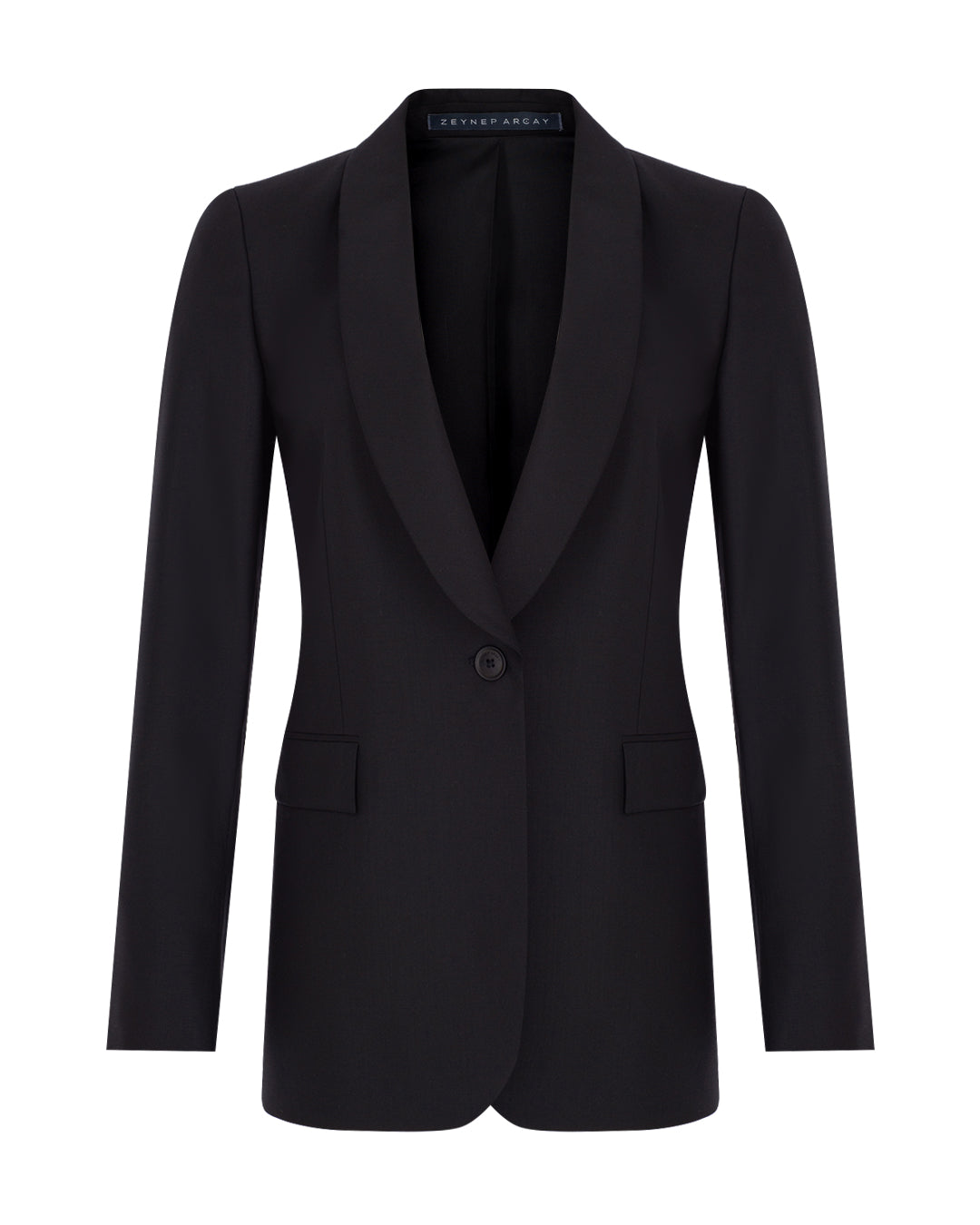 Tuxedo Wool Blazer