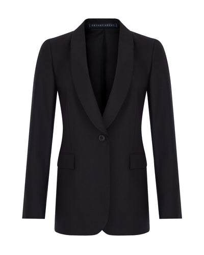 Tuxedo Wool Blazer