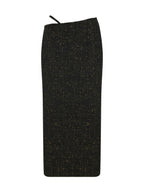 Tweed Midi Skirt