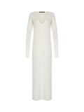 V Neck Maxi Tube Dress