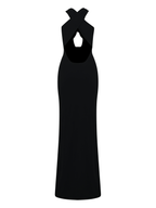 V-Neck Jersey Maxi Dress