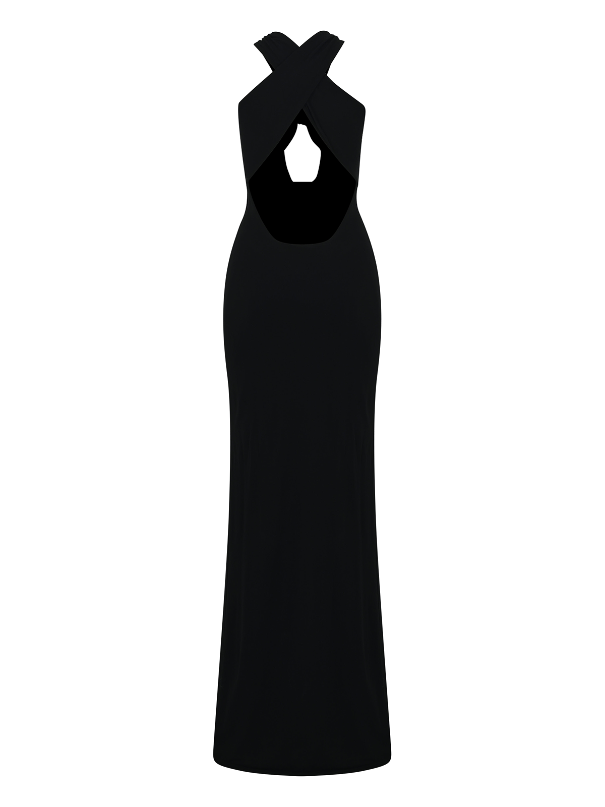 V-Neck Jersey Maxi Dress