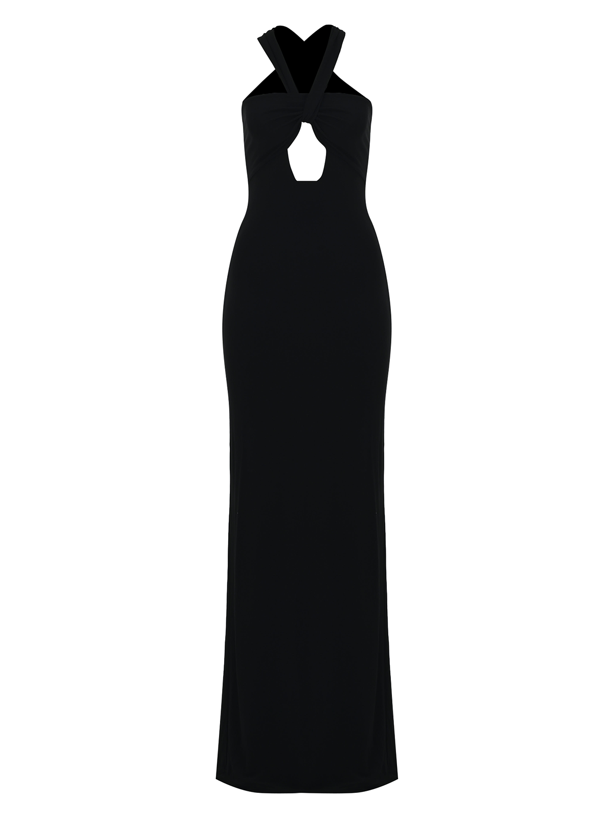 V-Neck Jersey Maxi Dress