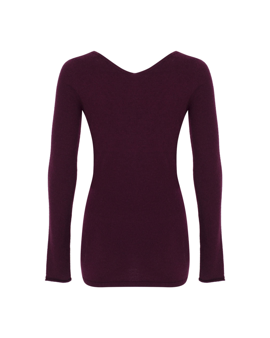 V-Neck Cashmere Mini Dress
