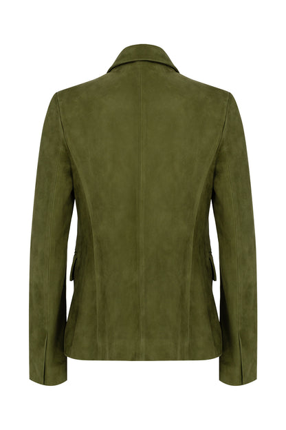Vintage Suede Blazer LOOK 02 - Camille Charrière x Zeynep Arçay Collection