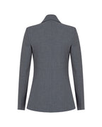Wool One Button Blazer
