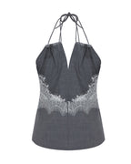 Wool Lace Blouse