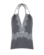 Wool Lace Blouse