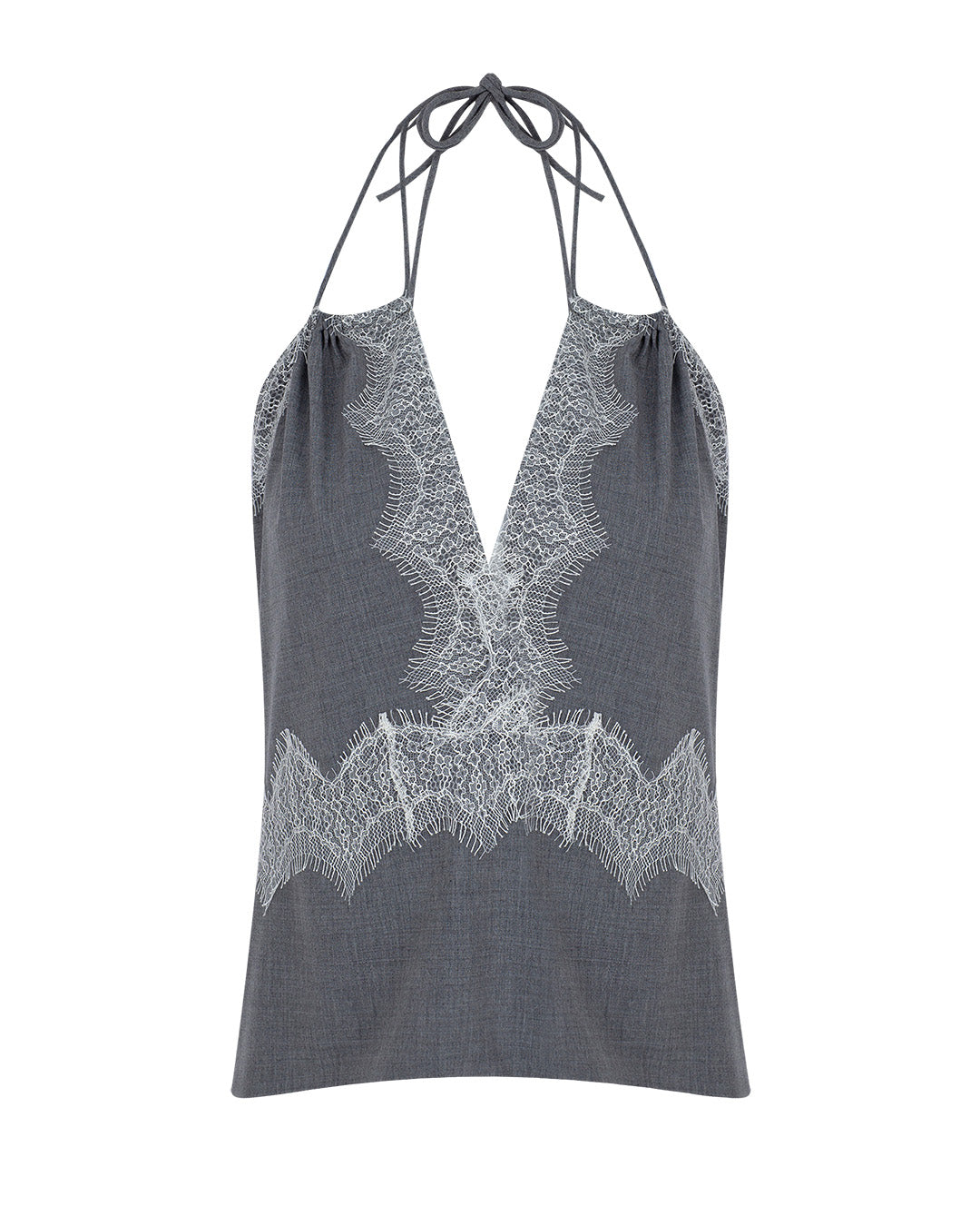 Wool Lace Blouse