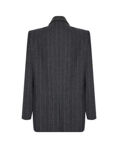 Wool Maxi Blazer