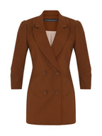 Wrap Wool Blazer
