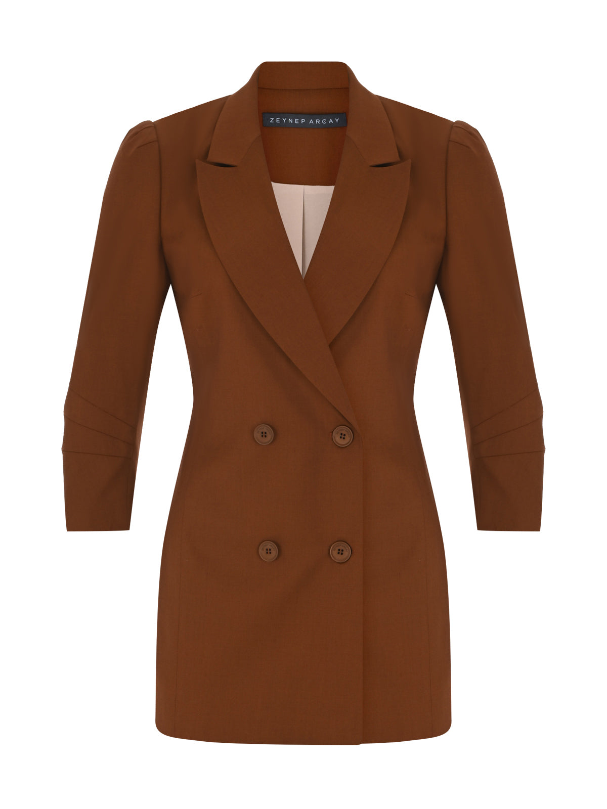 Wrap Wool Blazer