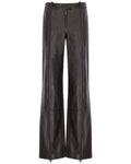 Zipped Cigaret Leather Pants