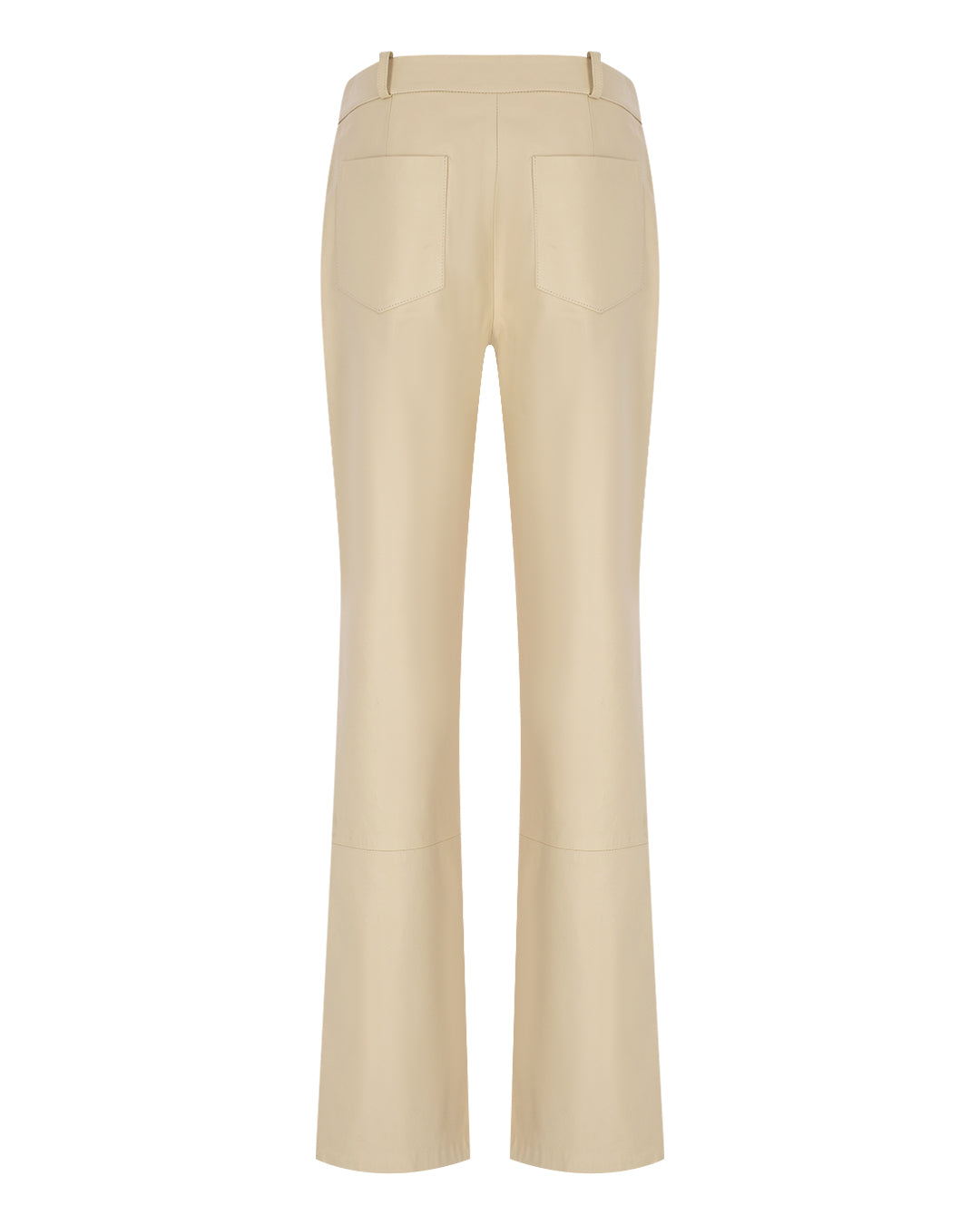 Zeynep Arçay Resort 2026 - Zipped Cigarette Leather Pants